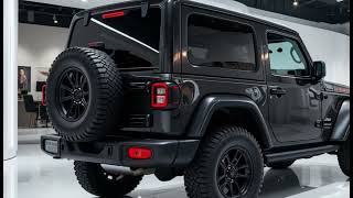 2025 Jeep Wrangler Black Edition - Ultimate Off-Road Icon Returns