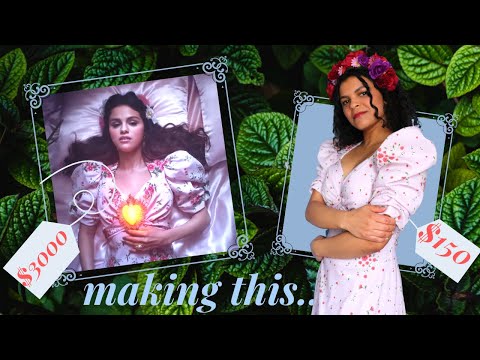 Selena Gomez dress made from scratch| LYDIA NAOMI