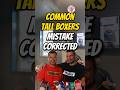 Common Tall Boxers Mistake Corrected Boxing Boxingtutorial Boxingtips Boxingtechnique Foryou 