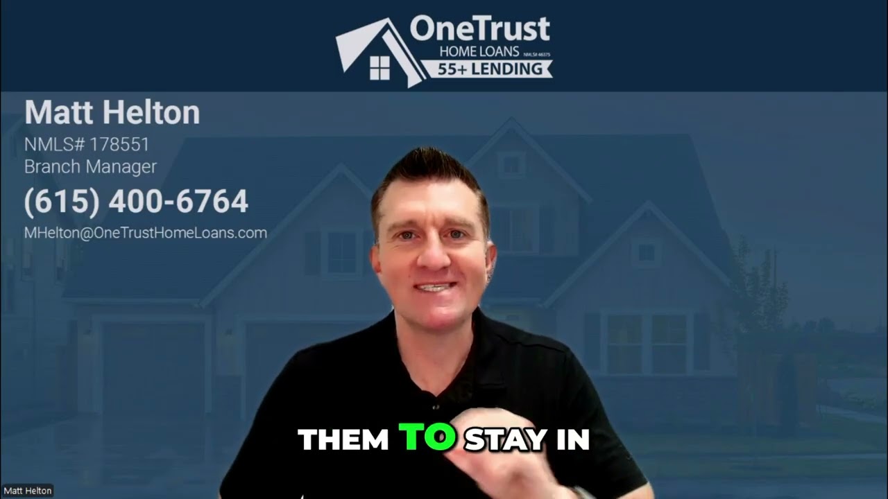 From Your Reverse Mortgage Experts...Unlock Home Equity for Elderly Parents' Care