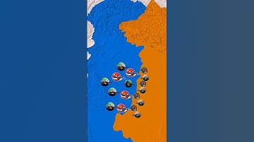 বাংলাদেশ যদি আবার ও পাকিস্তানকে দখল করতে যায় তাহলে কি হবে ? #mapanimation #shorts