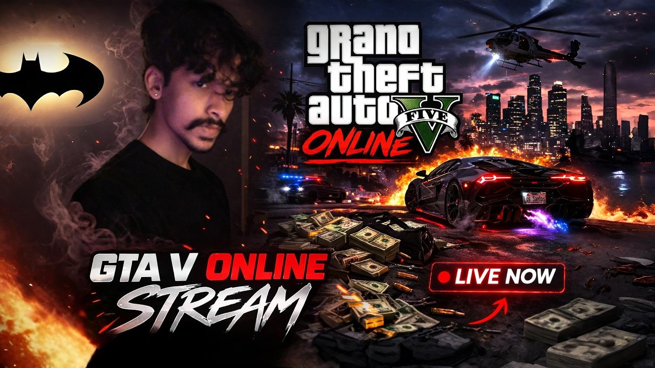 Grinding For A Mansion Today ? GTA V ONLINE | GameHolic | #gtavonline #shortslive #fyp #live