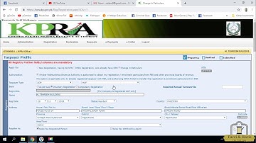 Khyber Pakhtunkhwa Revenue Authority KPRA Null return