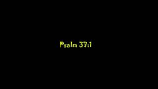 Psalm 37 animation - 2/4/2023