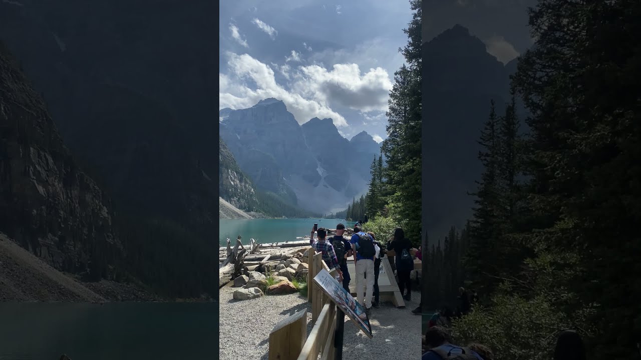 Moraine Lake, Banff National Park, Alberta, Canada. 4K| 