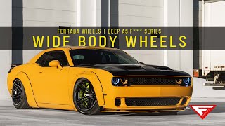 2019 Dodge Challenger | DEEP AS F*** | Ferrada CM1 Widebody Wheels
