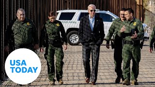 Biden lands in Texas during first trip to southern border as president | USA TODAY