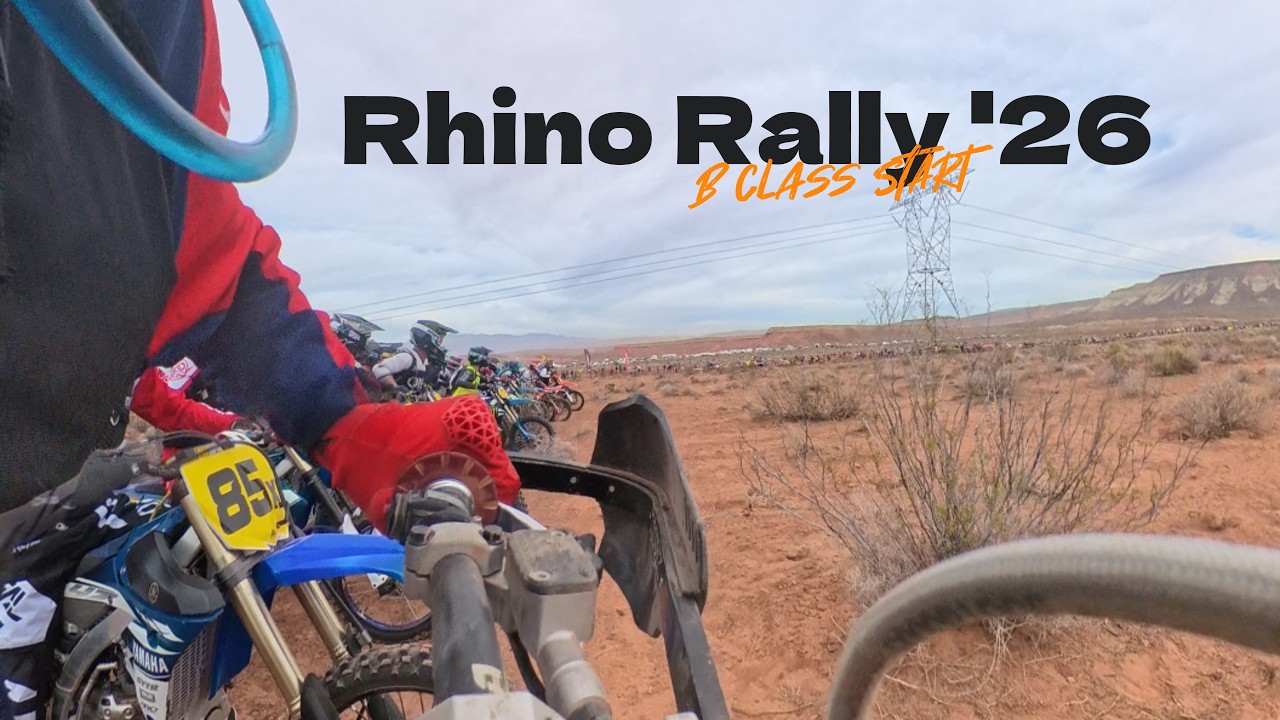 Rhino Rally 2026 - B class start