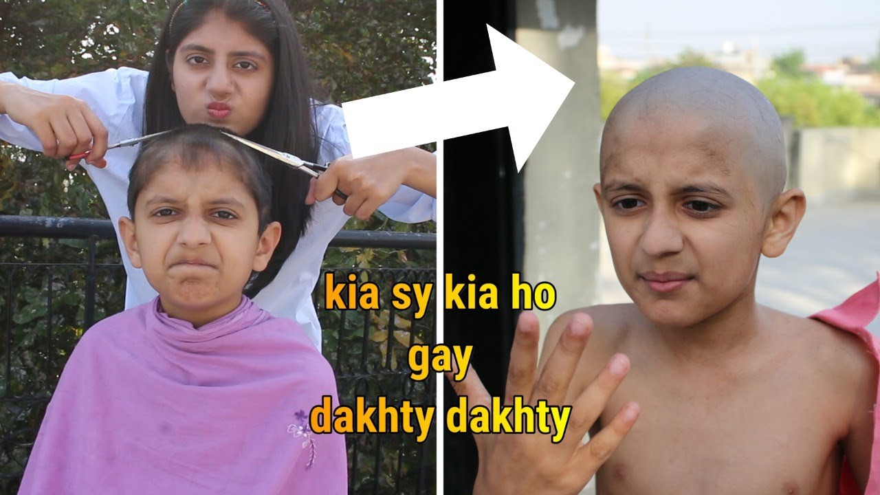 HAIR CUT AT HOME GONE WRONG | ASHHAL vlogs