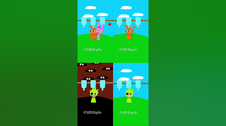 Color Mixing Incredibox Sprunki all versions #sprunki