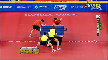 2016 Korea Open (MD-Final) XU Xin/ZHANG Jike -  JEOUNG Youngsik/LEE Sangsu [HD] [Full Match/Chinese]