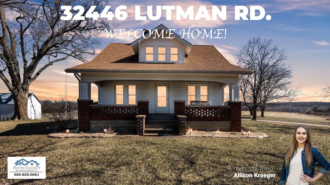 Allison Kroeger Pettis County Real Estate Co Present 32446 Lutman Rd