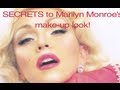 Marilyn Monroe's MAKE-UP | Kandee Johnson