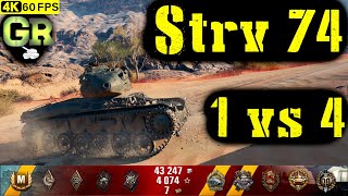 World of Tanks Strv 74 Replay - 8 Kills 2.2K DMG(Patch 1.4.0)