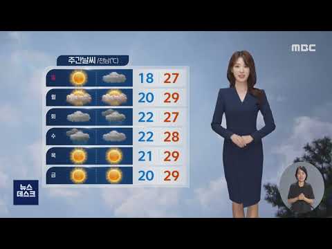 [AI날씨] 08/26(금) 여수MBC AI 기상캐스터 임혜정 / 광주전남 날씨정보 (AI 일기예보)