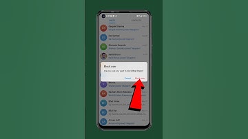 How To Block Someone On Telegram | Telegram pa kisi ko block kaise kare? #shorts