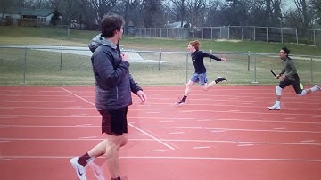 LFHS 4x100m Practice