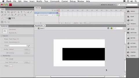 How to Use Bitmaps Adobe Flash