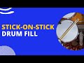 Stick-on-stick DRUM FILL - Funk Drumming Lesson