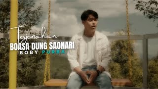 Download Lagu Boasa Dung Saonari - Boby Purba Lirik Dan Arti Lagu MP3