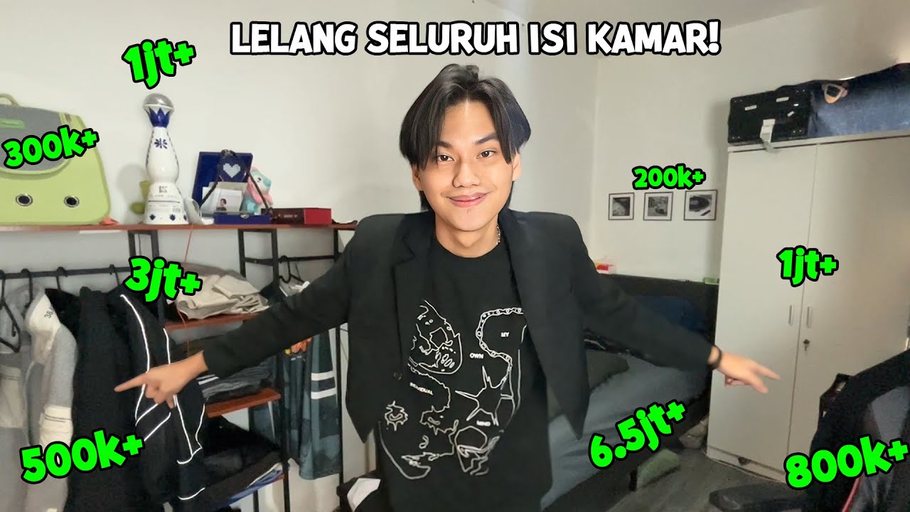 AKU LELANG SEMUA BARANG YANG ADA DIKAMARKU! *TOTAL BID SAMPE 10 JUTA+*