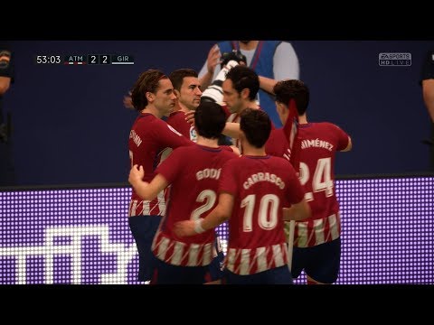 Little Fight But Easy Win For Atlético Madrid | Atletico Madrid VS Girona Football Match 2018