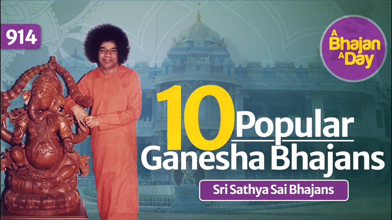 10 Popular Ganesha Bhajans  Soothing Bhajans  Special Video