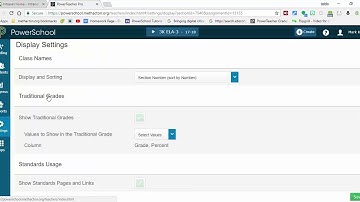 PowerSchool - Customize Class Names