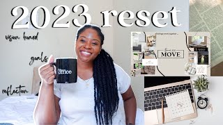 2023 RESET ROUTINE  Aesthetic Vision Board, Word & Bible Verse of the Year, Goal Setting & More!