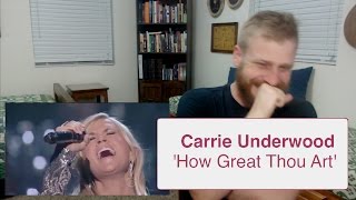 Video thumbnail of "Carrie Underwood - How Great Thou Art | Reaction"