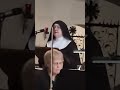 Coole Nonne wie in &quot;Sister Act - Eine himmlische Karriere&quot; Sr. M. Ancilla Röttger osc spricht im Dom