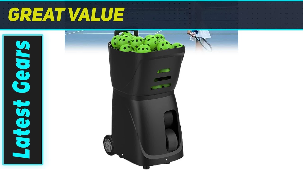 Portable Pickleball Ball Machine: Master Your Game with Smart Tech!