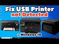 How to Fix USB Printer not Detected in Windows 11 PC or Laptop