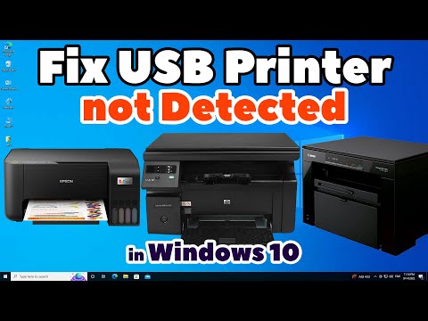 How to Fix USB Printer not Detected in Windows 11 PC or Laptop