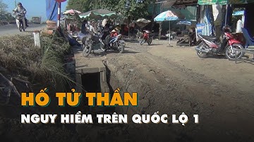 Xuất hiện nhiều “hố tử thần” nguy hiểm trên quốc lộ 1
