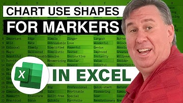 Excel Charting - Replace Columns or Bars with a Shape - Episode 1211.402