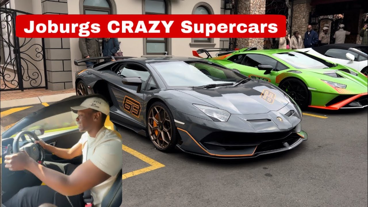 Nelson Mandela Day SUPERCAR run!! | Ferris Cars Rhino Milk Drive