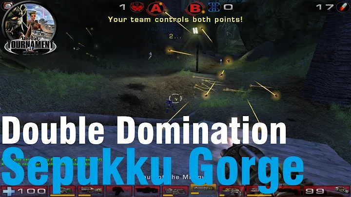 Unreal Tournament 2004 - Double Domination on Sepukku Gorge - No Commentary
