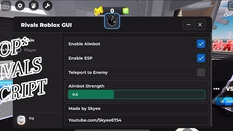 [🔥UPD] NEW BEST RIVALS SCRIPT (FREE) + (BEATS HVH)