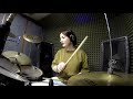 Alannah myles  black velvet  drum cover by alina sholokhova