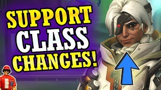 Sweeping Support Hero Changes Ana Buff, Mercy Nerf, & More Overwatch News