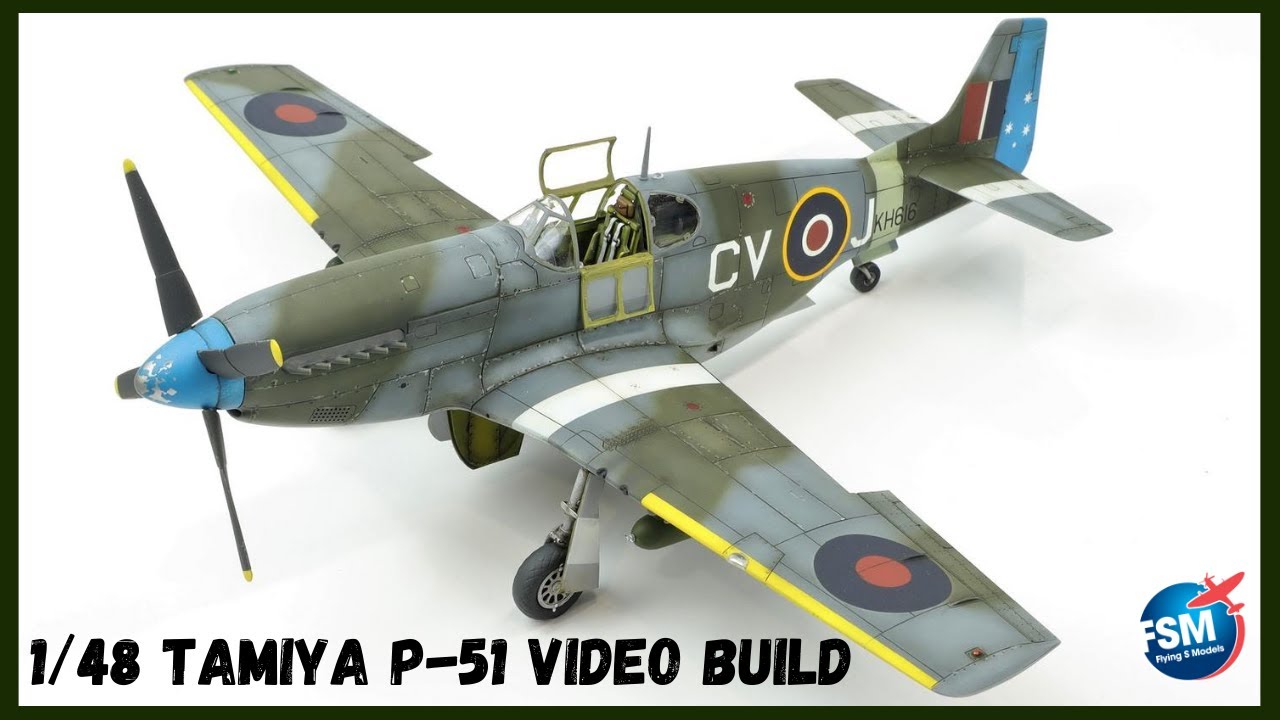 1/48 Tamiya P-51C Video Build