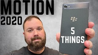 BlackBerry Motion - My 5 Favorite Features: BlackBerry 2020 screenshot 2