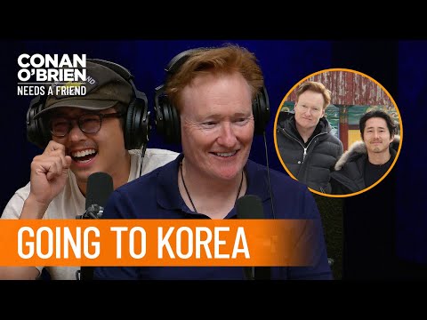 Steven Yeun & Conan Revisit Their Trip To Korea | Conan O'Brien Needs A Friend