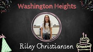 Student Support Specialist Spotlight |  Riley Christiansen - Washington Heights Elementary School