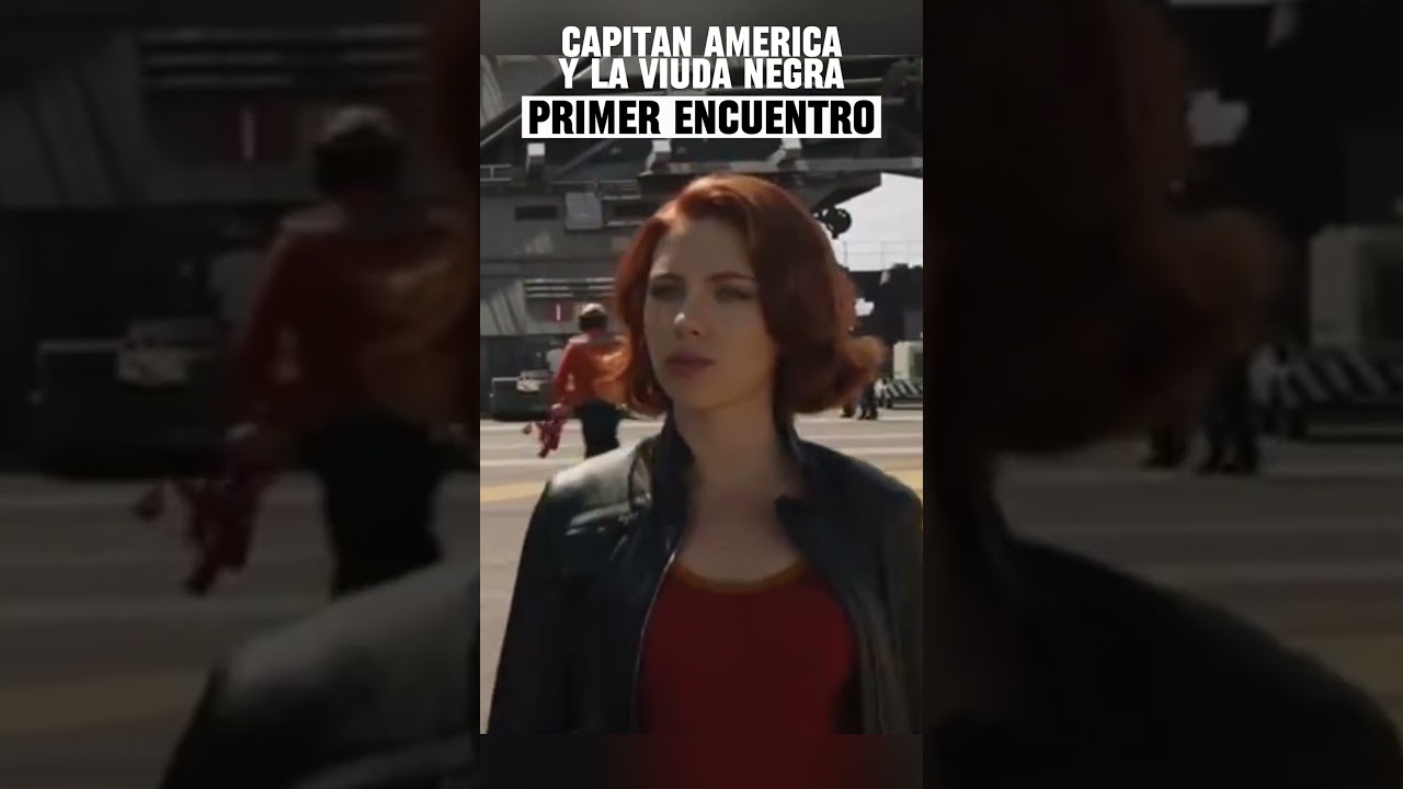 Capitán América y la viuda negra primer encuentro #avengersclips #shortviral #avengers #viralshorts