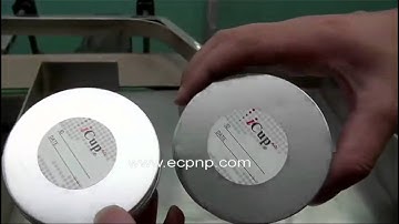 Automatic Bottles Top and Side Labeling Machine