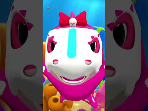 Страшный Акулёнок Хеллоуин Рифма #shorts #fun #rhymes #scarybabyshark #song