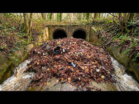 Massive Culvert Clog Cleared—Water Flow Returns!