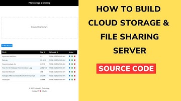 How to build your own cloud storage & file sharing server